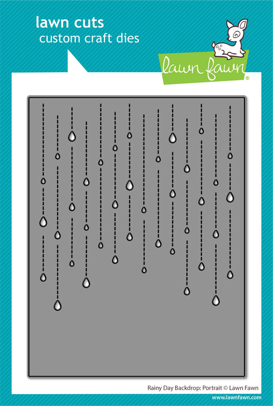 Rainy Day Backdrop - Portrait