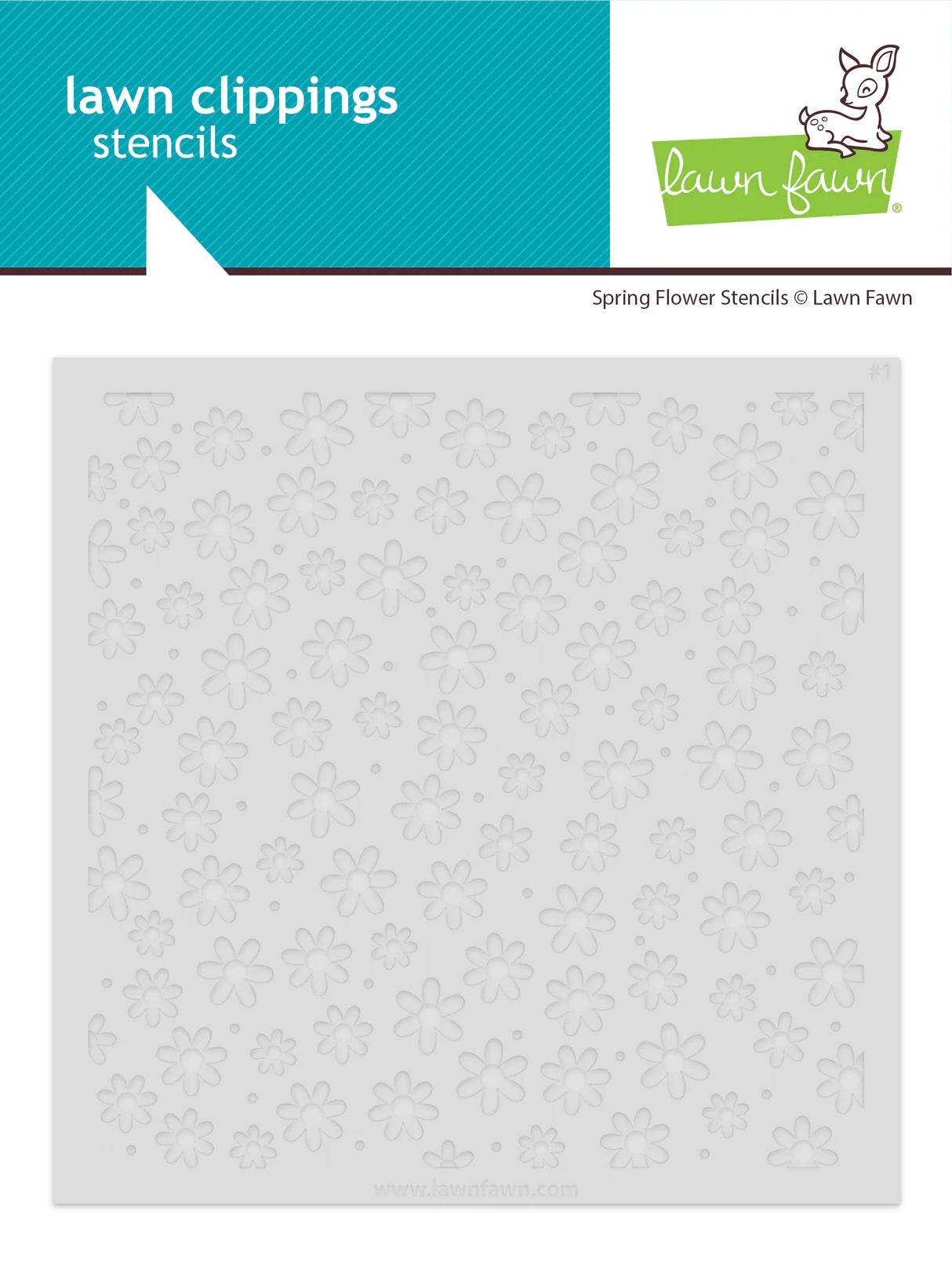 Spring Flowers - Stencils