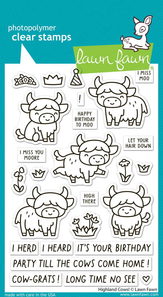 Highland Cows! - Stamp