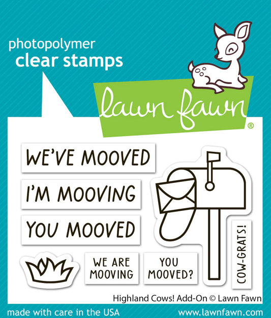 Highland Cows!  Add-On - Stamp