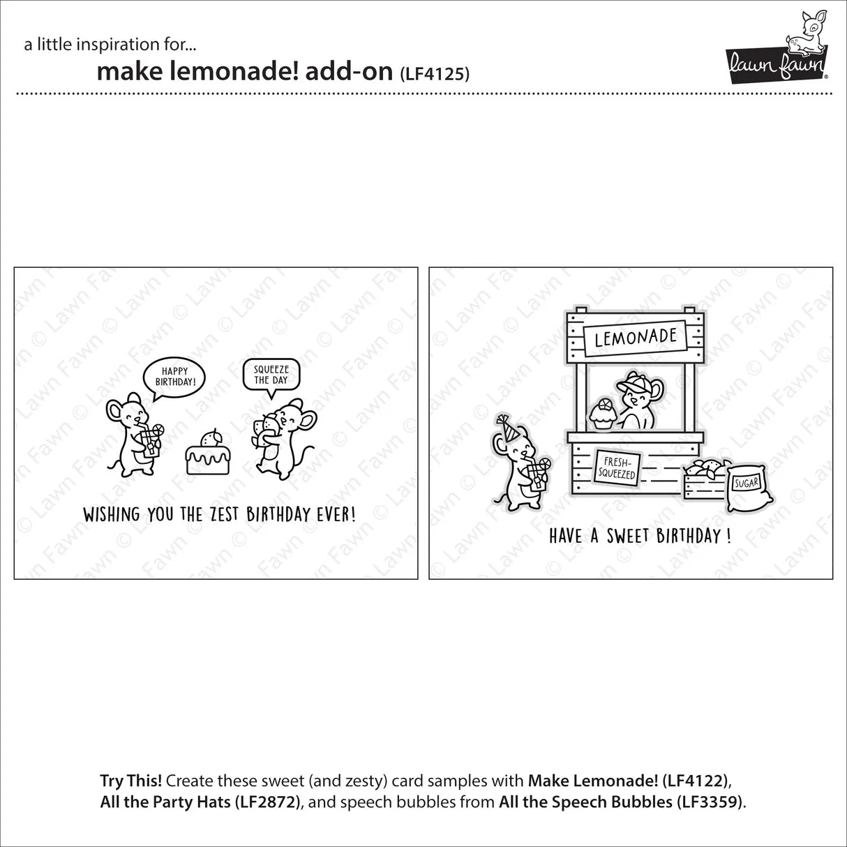 Make Lemonade! Add-On - Stamp