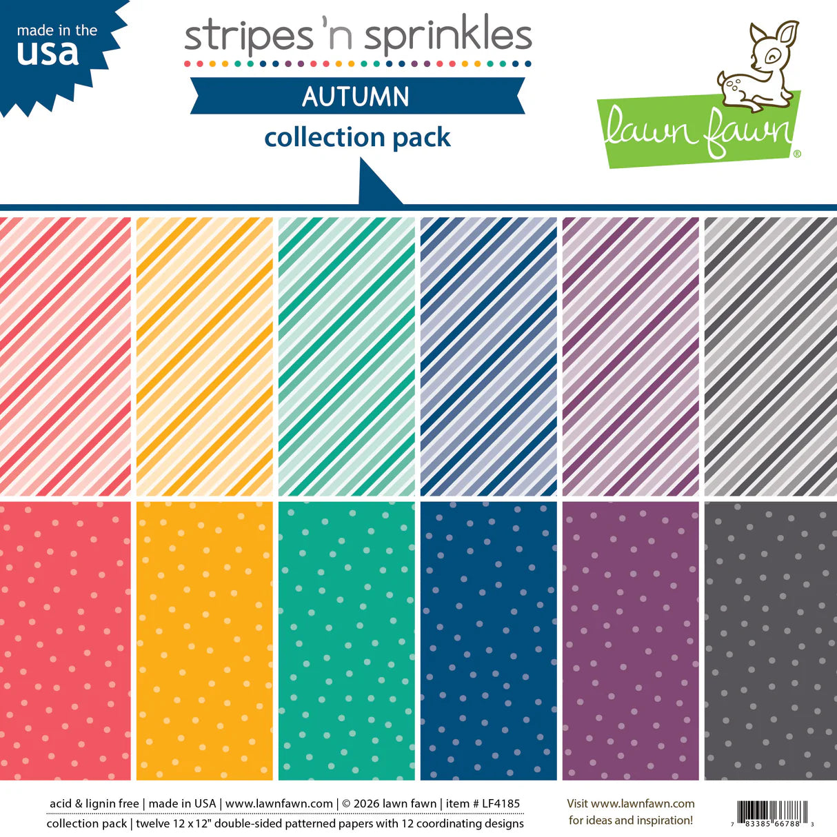 Stripes 'n Sprinkles Autumn - 12x12 Collection
