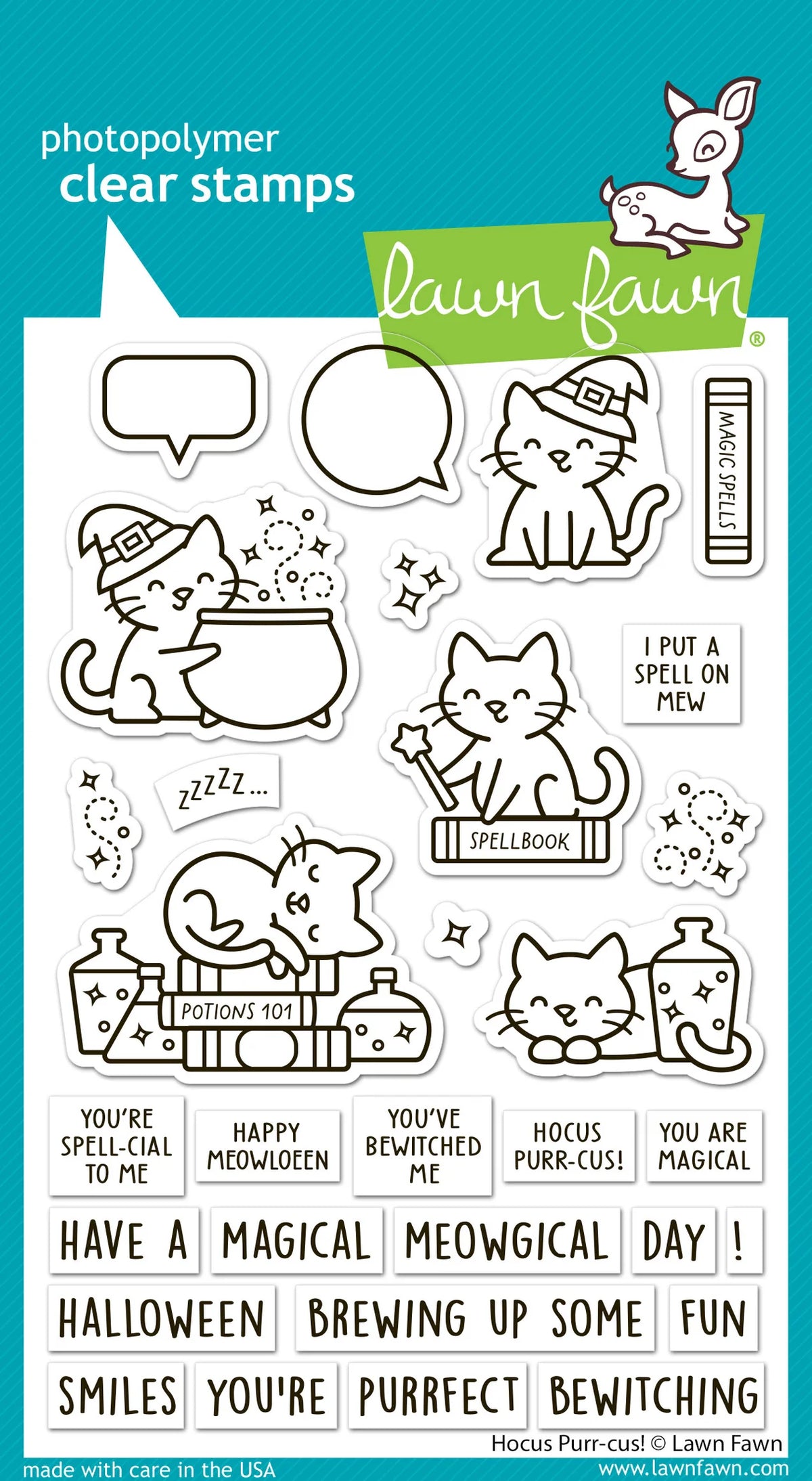 Hocus Purr-Cus! - Stamp