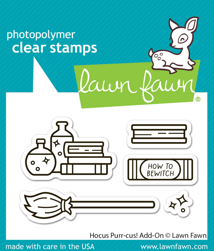 Hocus Purr-cus! Add-On - Stamp & Lawn Cut
