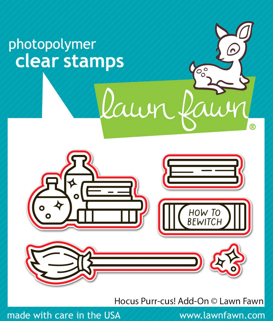Hocus Purr-cus! Add-On - Stamp & Lawn Cut
