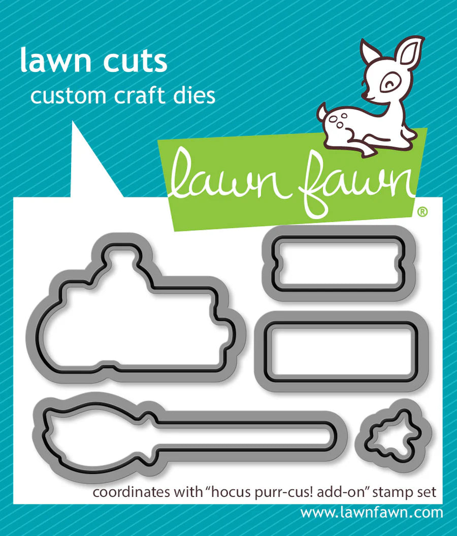 Hocus Purr-cus! Add-On - Stamp & Lawn Cut