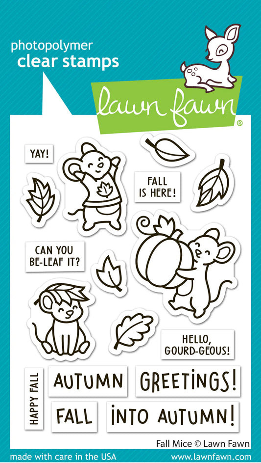 Fall Mice - Stamp