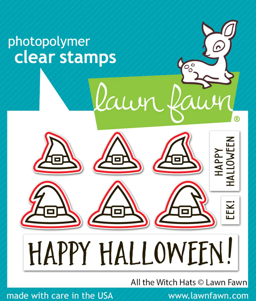 All The Witch Hats - Stamp & Lawn Cuts