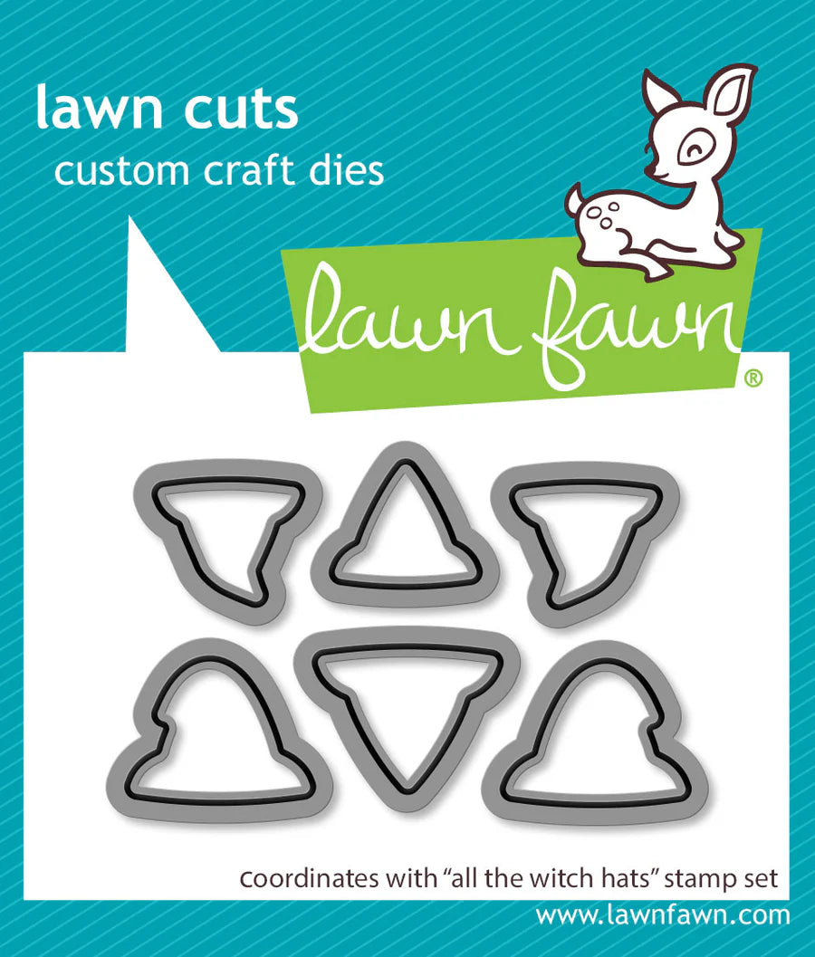 All The Witch Hats - Stamp & Lawn Cuts