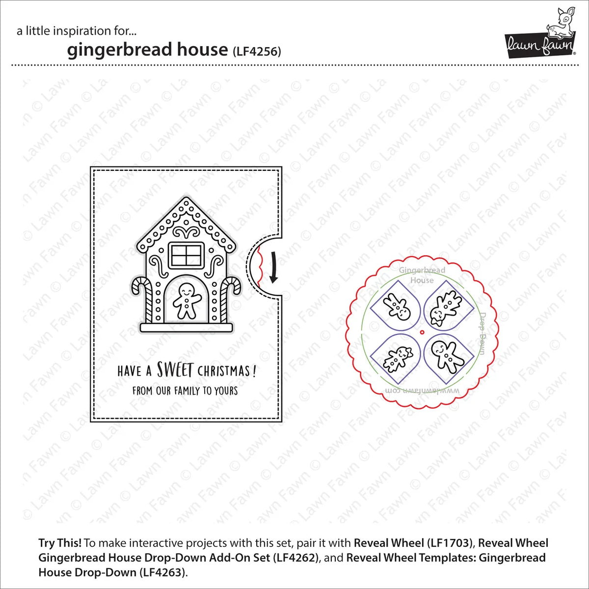 Gingerbread House - Stamp