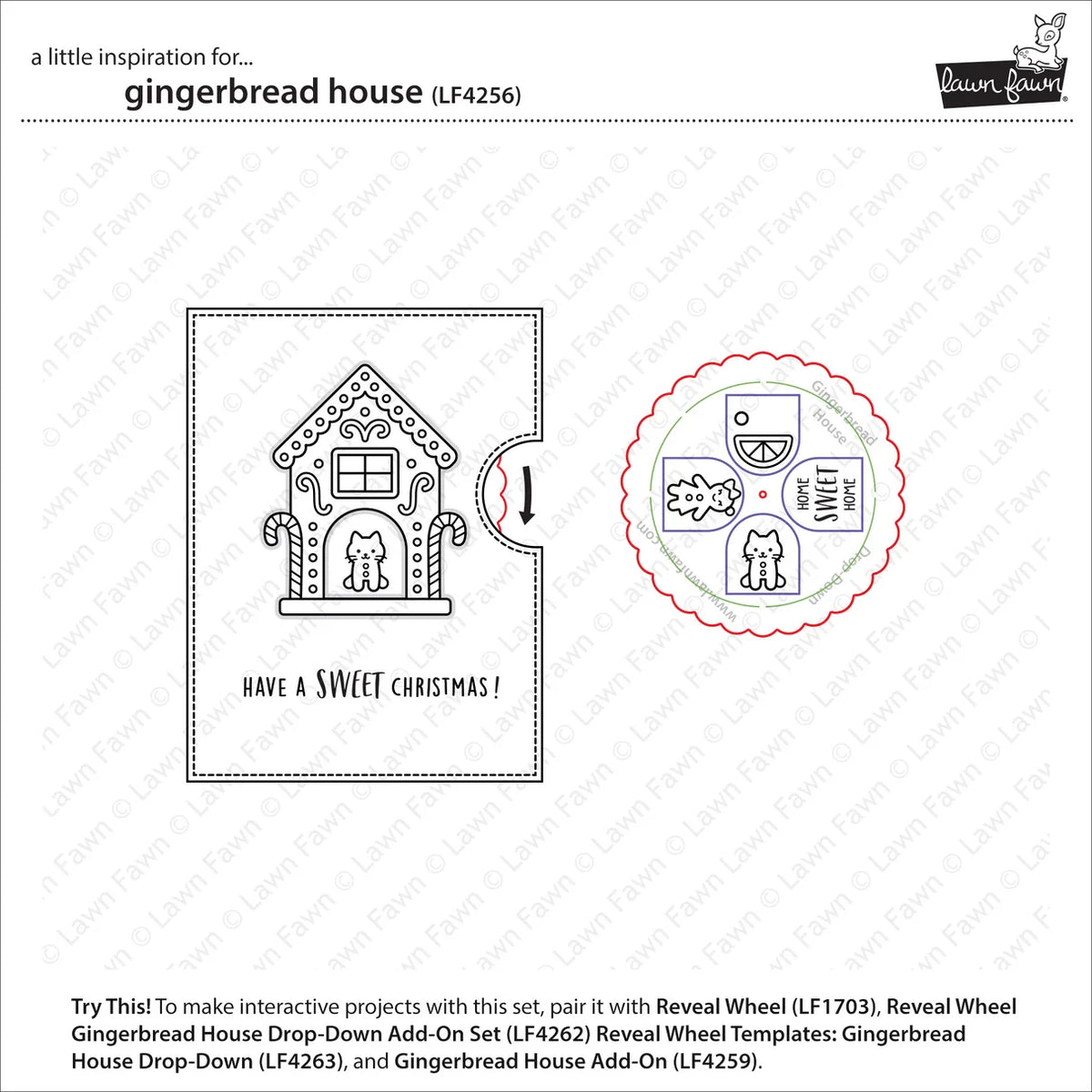 Gingerbread House - Stamp