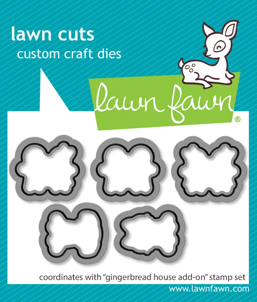 Gingerbread House Add-On - Stamp & Lawn Cuts