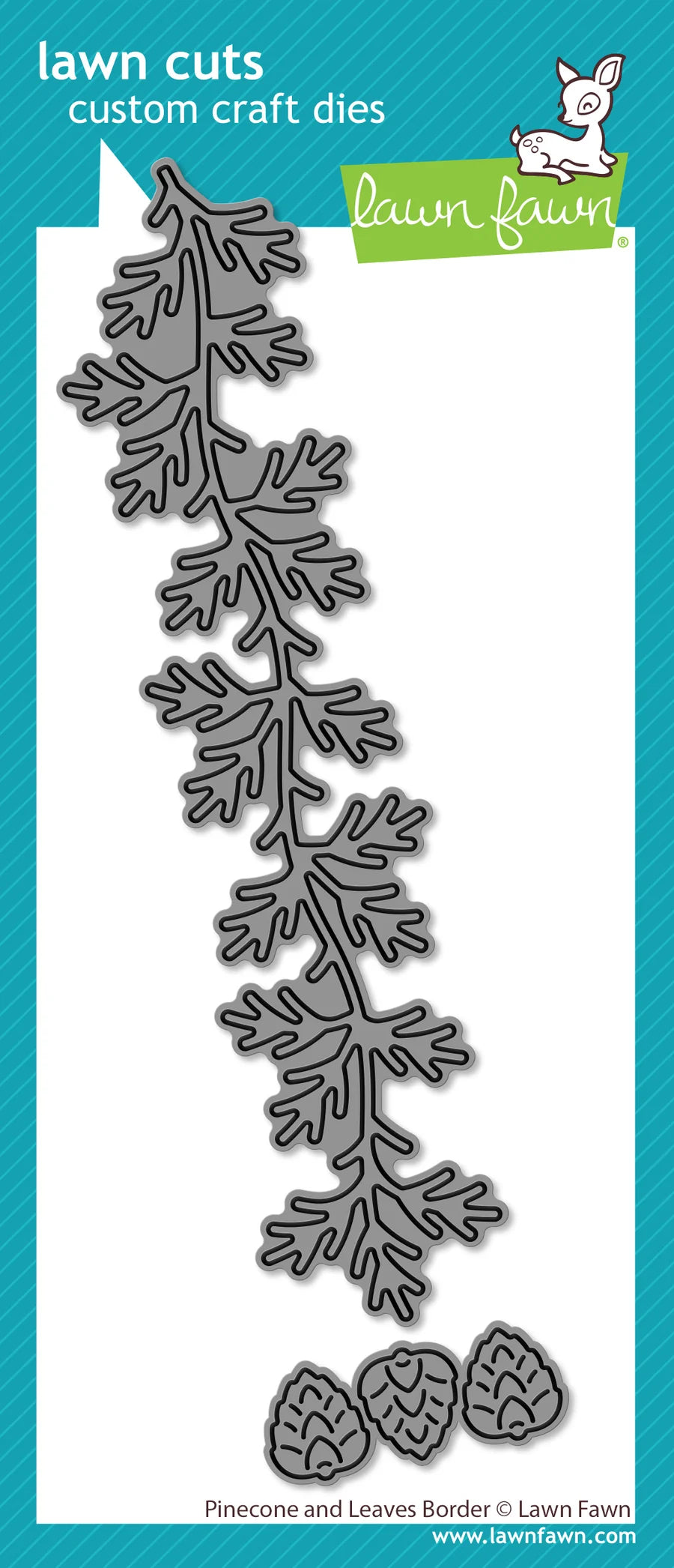 Pinecones and Leaves - Border Lawn Cuts