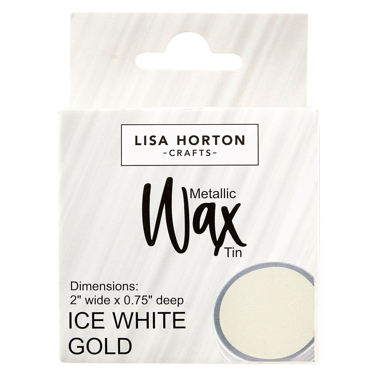 Lisa Horton Water Based Wax - Ice White Gold #2