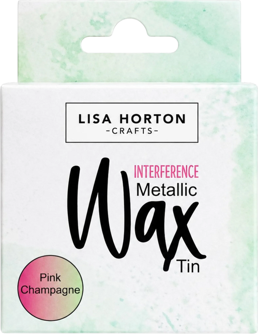 Pink Champagne - Interference Water Based Wax by Lisa Horton