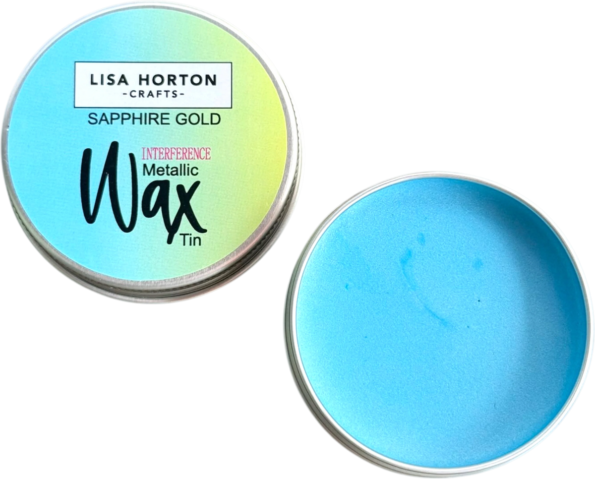 Sapphire Gold - Interference Water Bases Wax by Lisa Horton