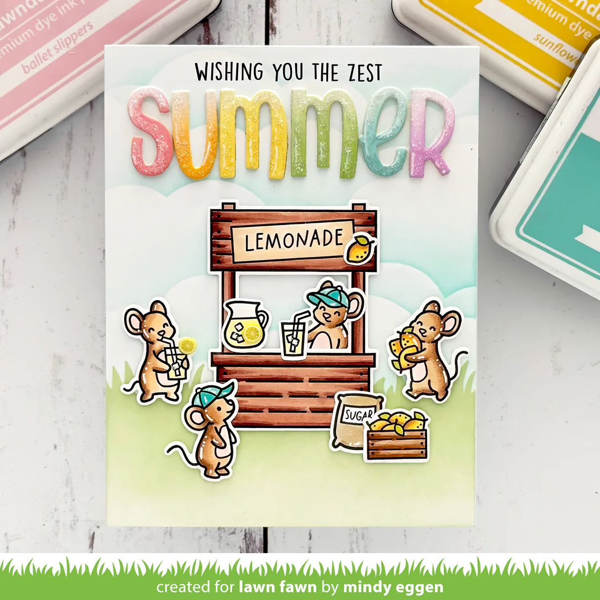 Make Lemonade! - Stamp & Lawn Cut