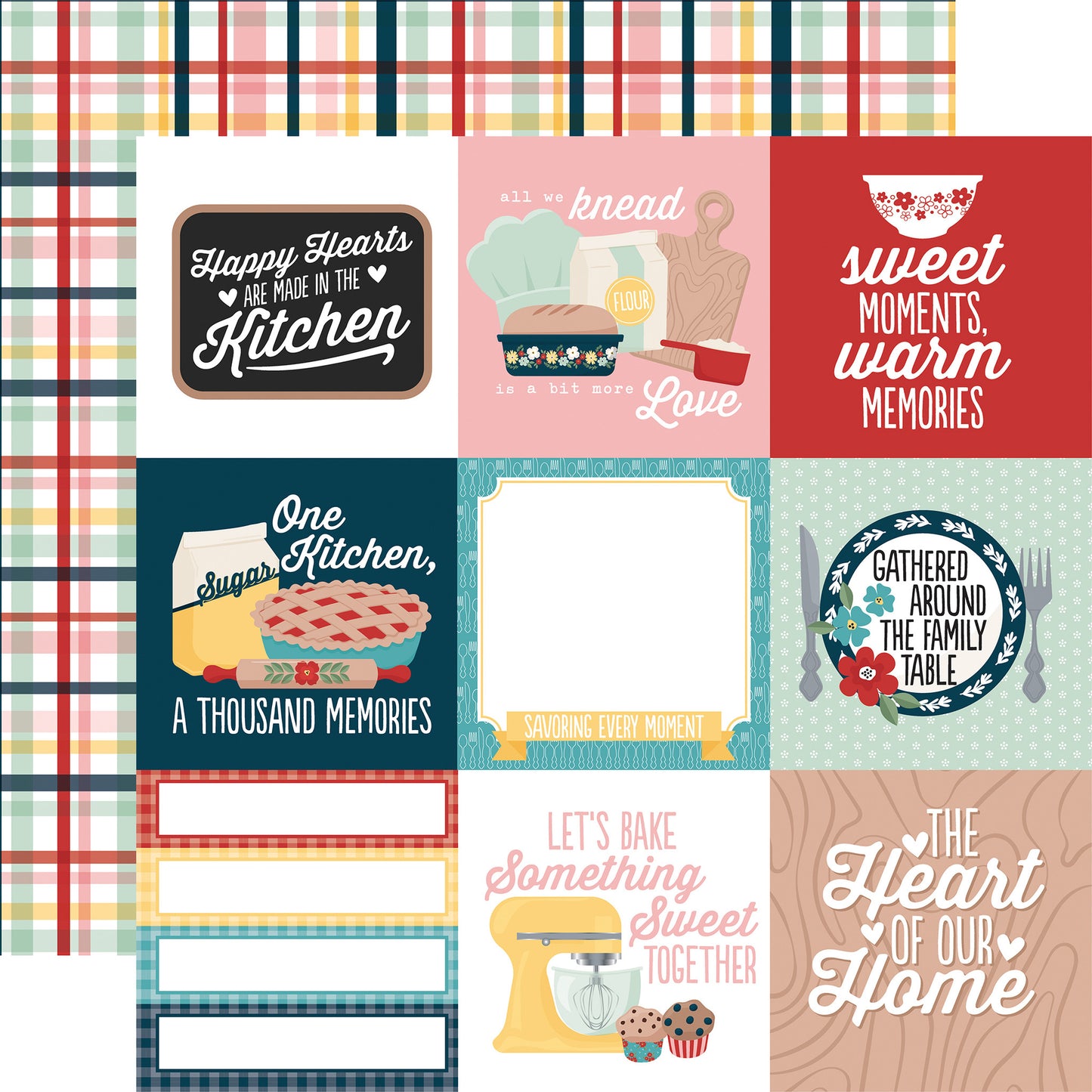 Mom's Kitchen - 4x4 Journaling Cards