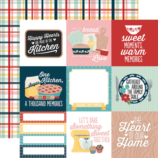 Mom's Kitchen - 4x4 Journaling Cards