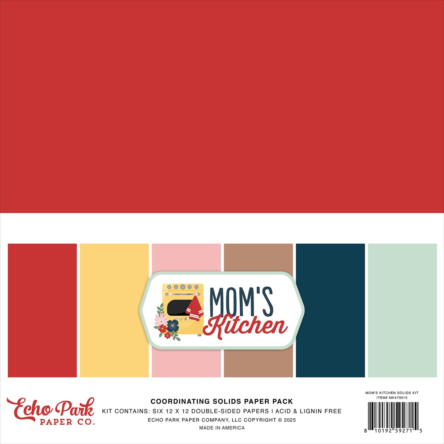 Mom's Kitchen - 12x12 Solids