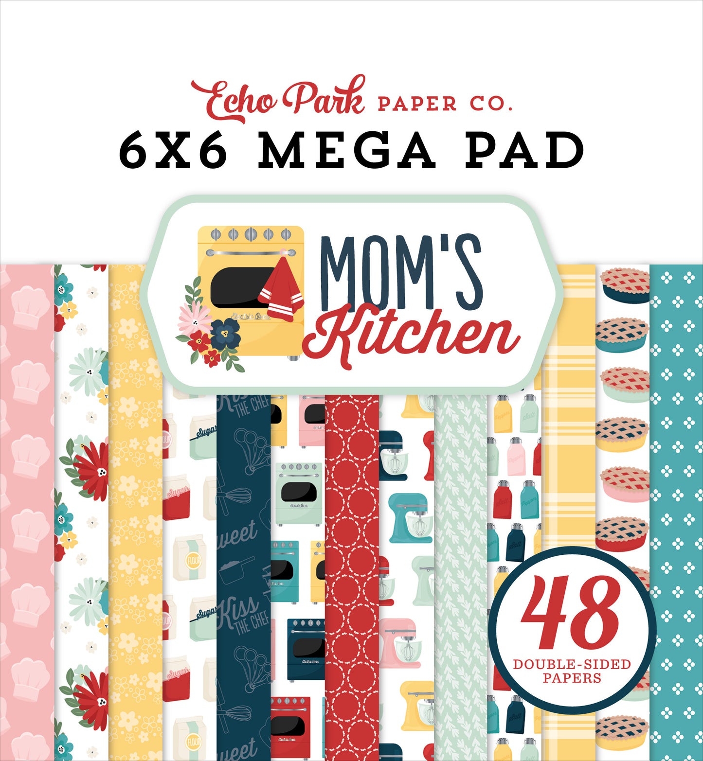 Mom's Kitchen - 6x6 Mega Paper Pad