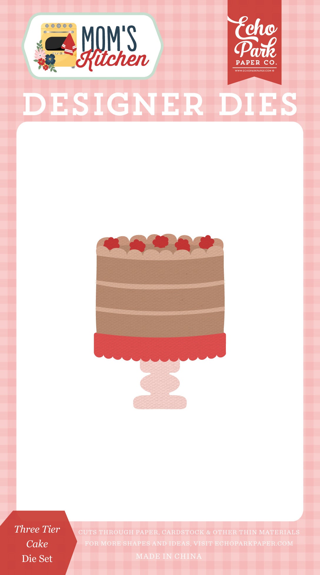 Mom's Kitchen - Three Tier Cake - Die