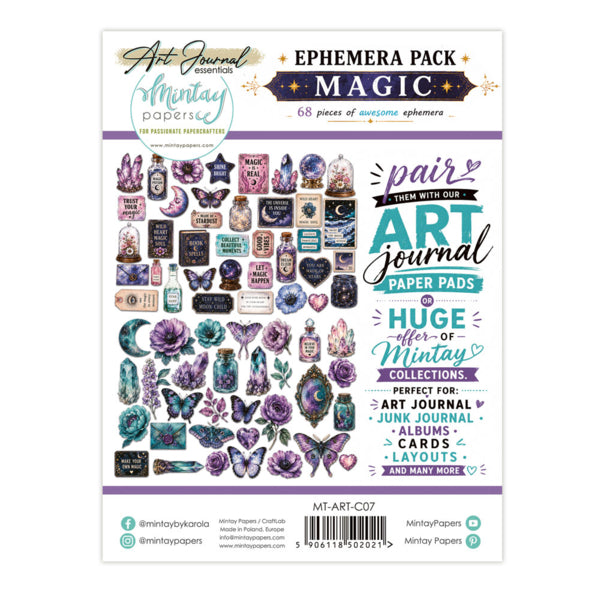 Art Journal Ephemera - Magic