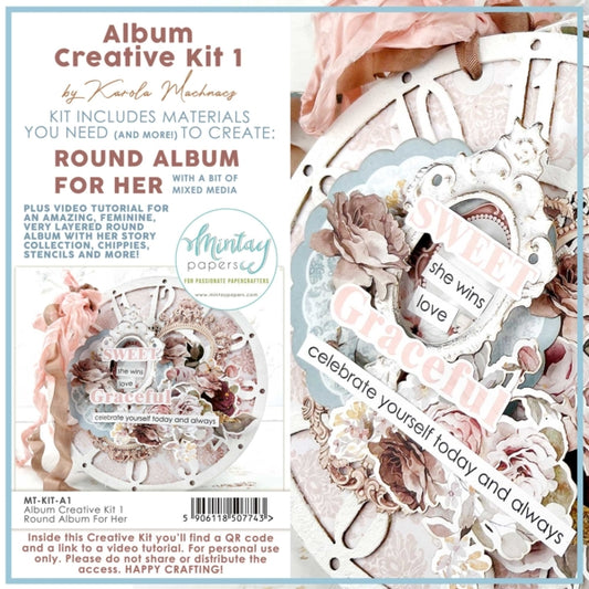 Mintay Creative Kit - Round Album For Her
