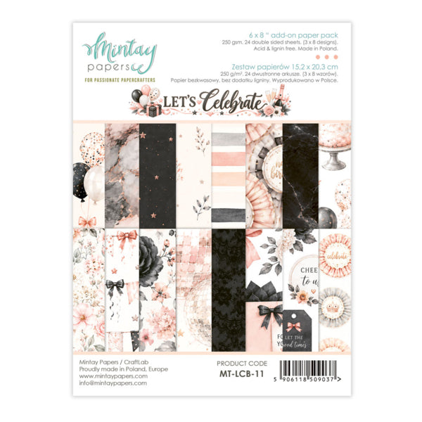 Let's Celebrate - 6x8 Paper Pad