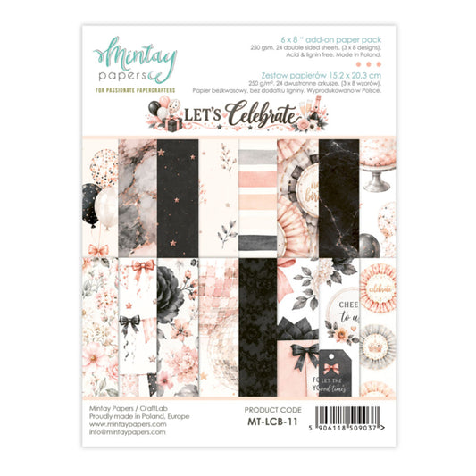 Let's Celebrate - 6x8 Paper Pad