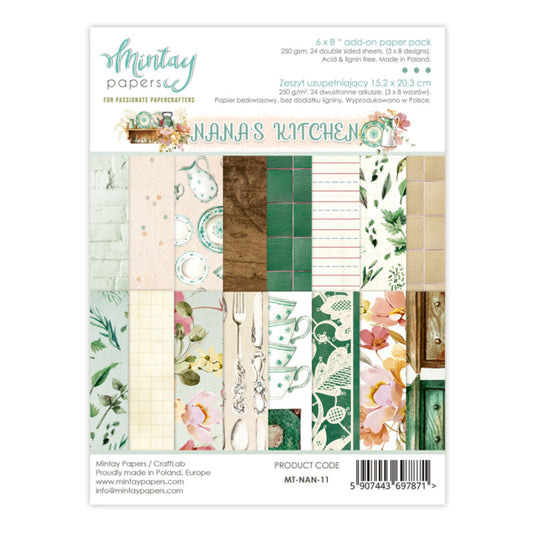 Nana's Kitchen - 6x8 Paper Pad