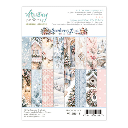 Snowberry Lane - 6x8 Paper Pad