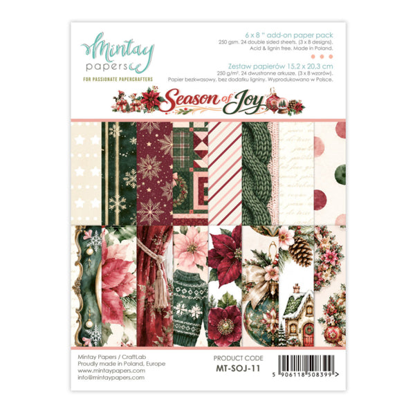 Season Of Joy - 6x8 Paper Pad
