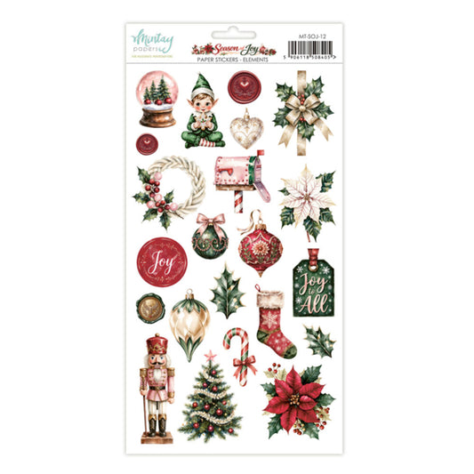 Season Of Joy - 6x12 Element Stickers