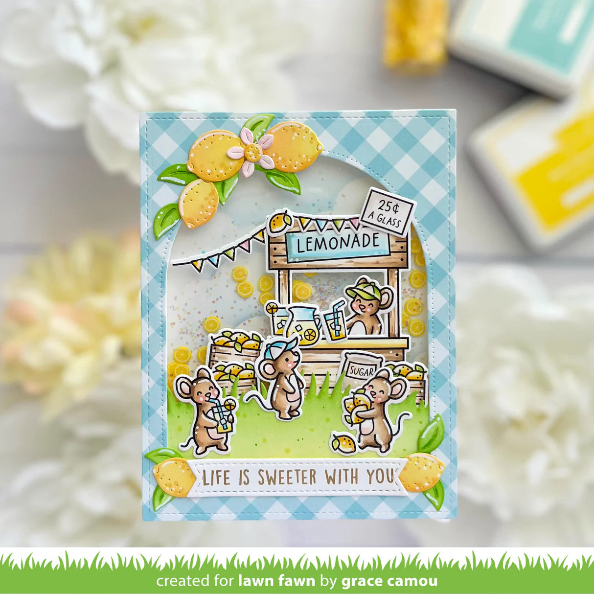 Make Lemonade! - Stamp & Lawn Cut