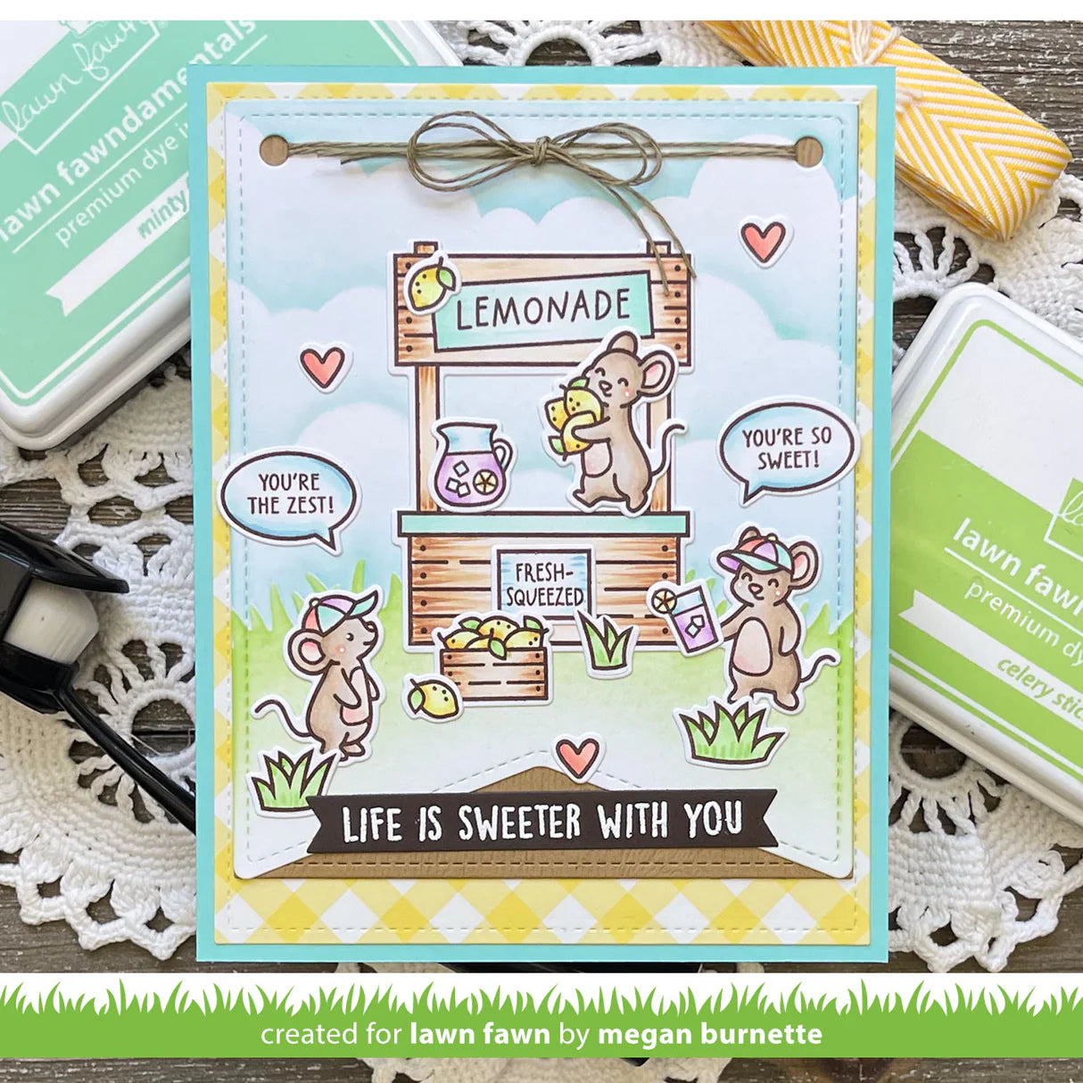 Make Lemonade! - Stamp & Lawn Cut
