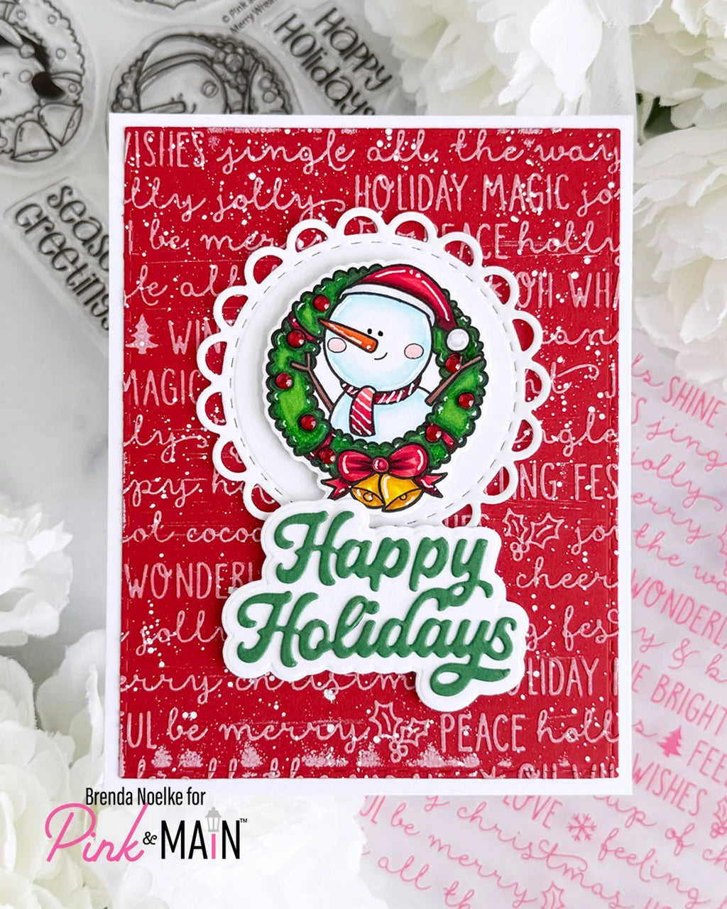 Merry Sentiments - Word Die
