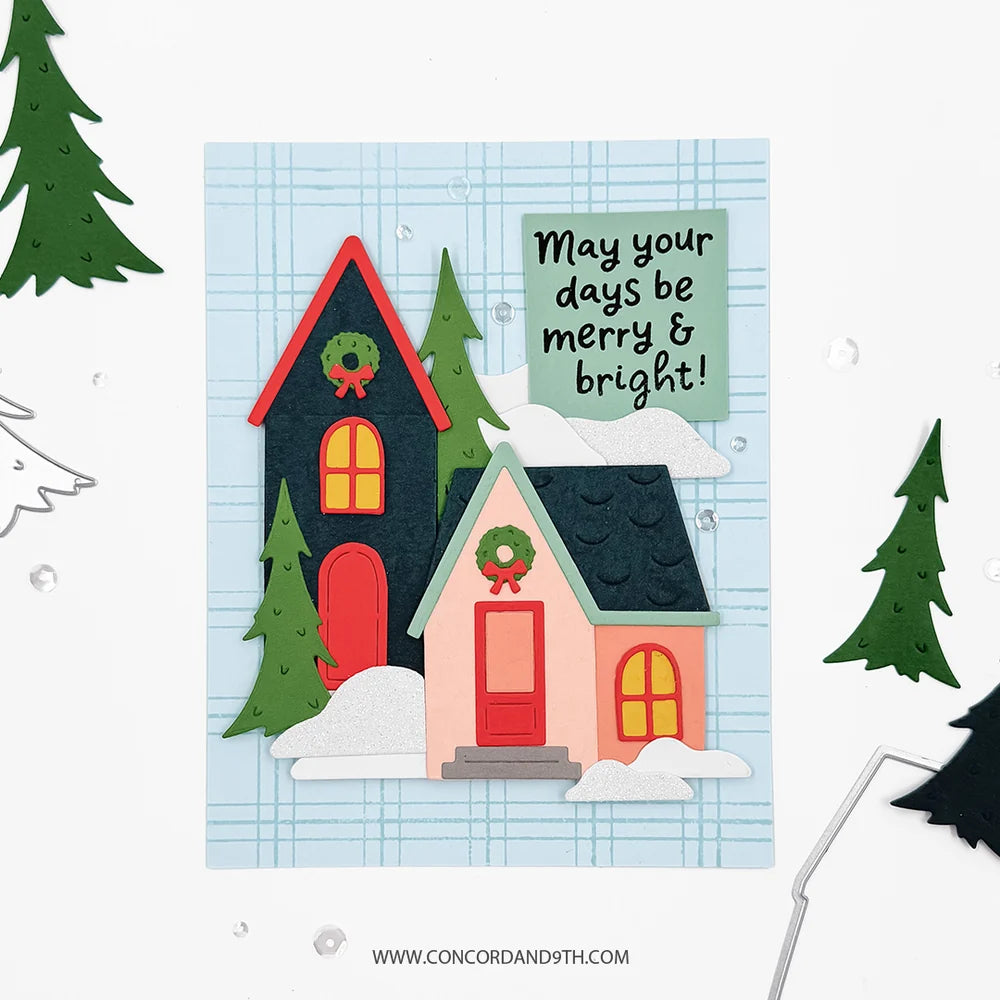 North Pole Greetings - Die