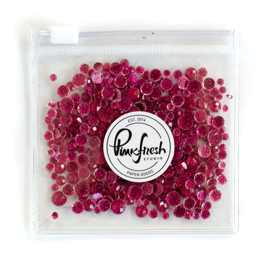 Glitter Drops - Magenta