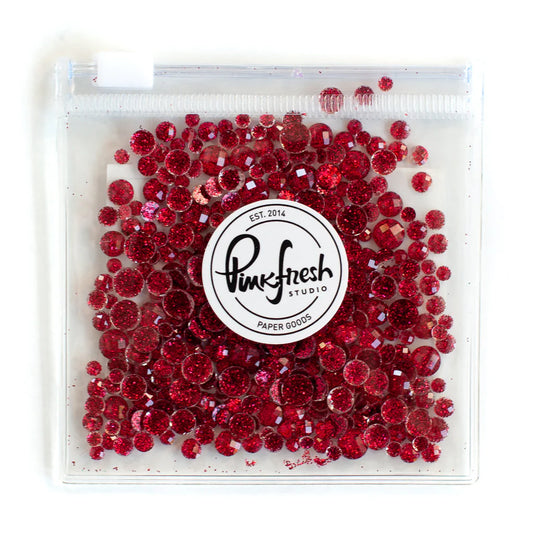 Glitter Drops - Ruby