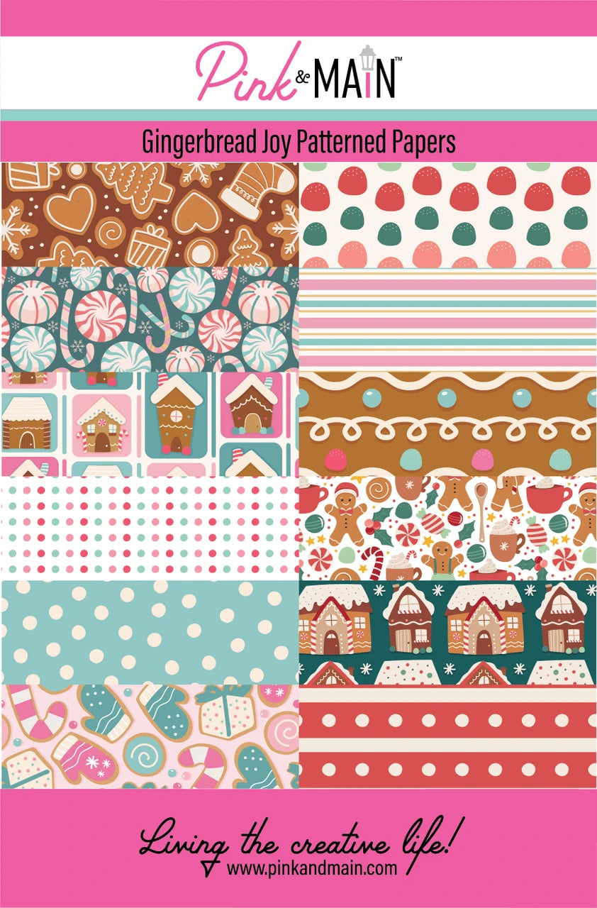 Gingerbread Joy - Paper Pack 8.5"x 5.5"