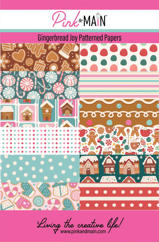 Gingerbread Joy - Paper Pack 8.5"x 5.5"