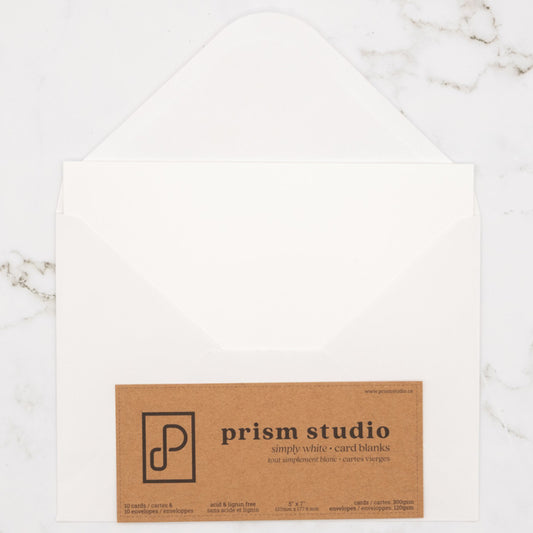 Card Blanks & Envelopes - 5x7 - Set of 10
