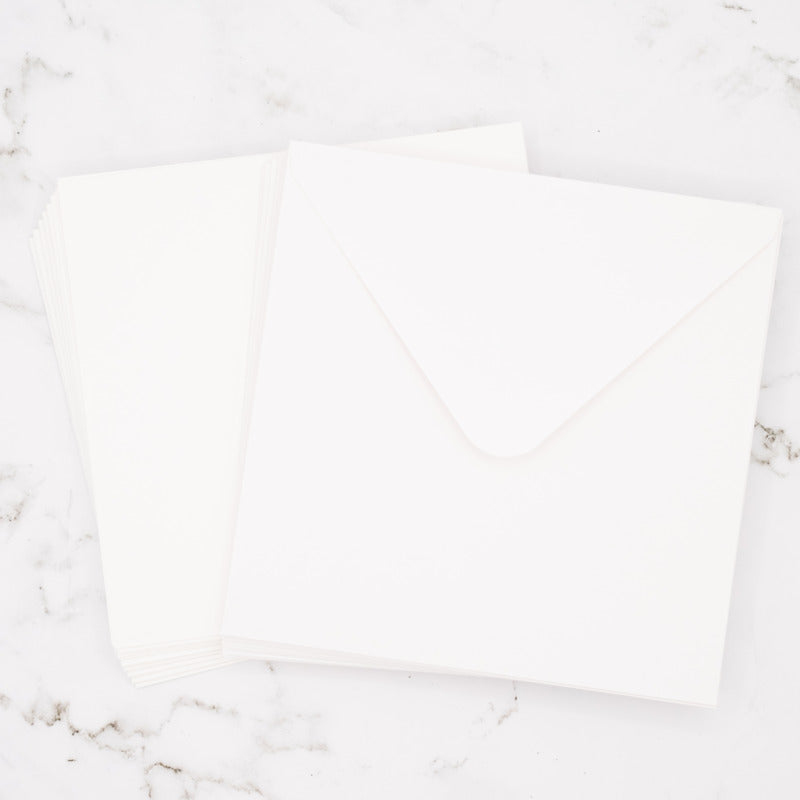 Card Blanks & Envelopes - 6x6 - Set of 10