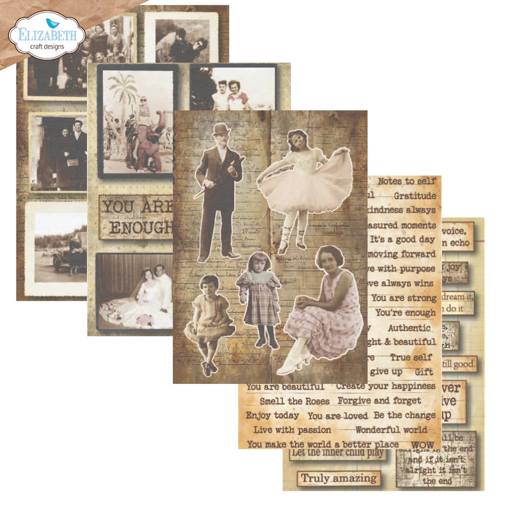 Journal Ephemera 1 - Pattern Cardstock