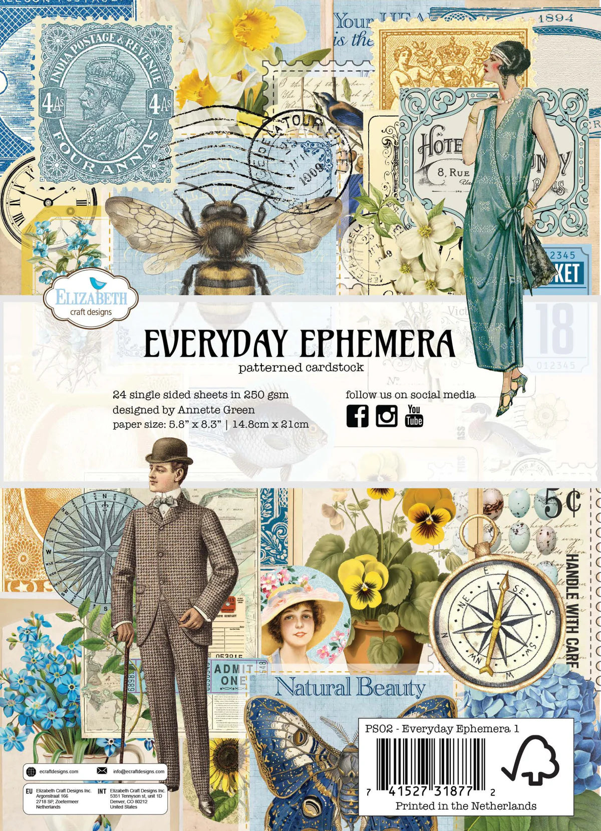 Everyday Ephemera - Pattern Cardstock