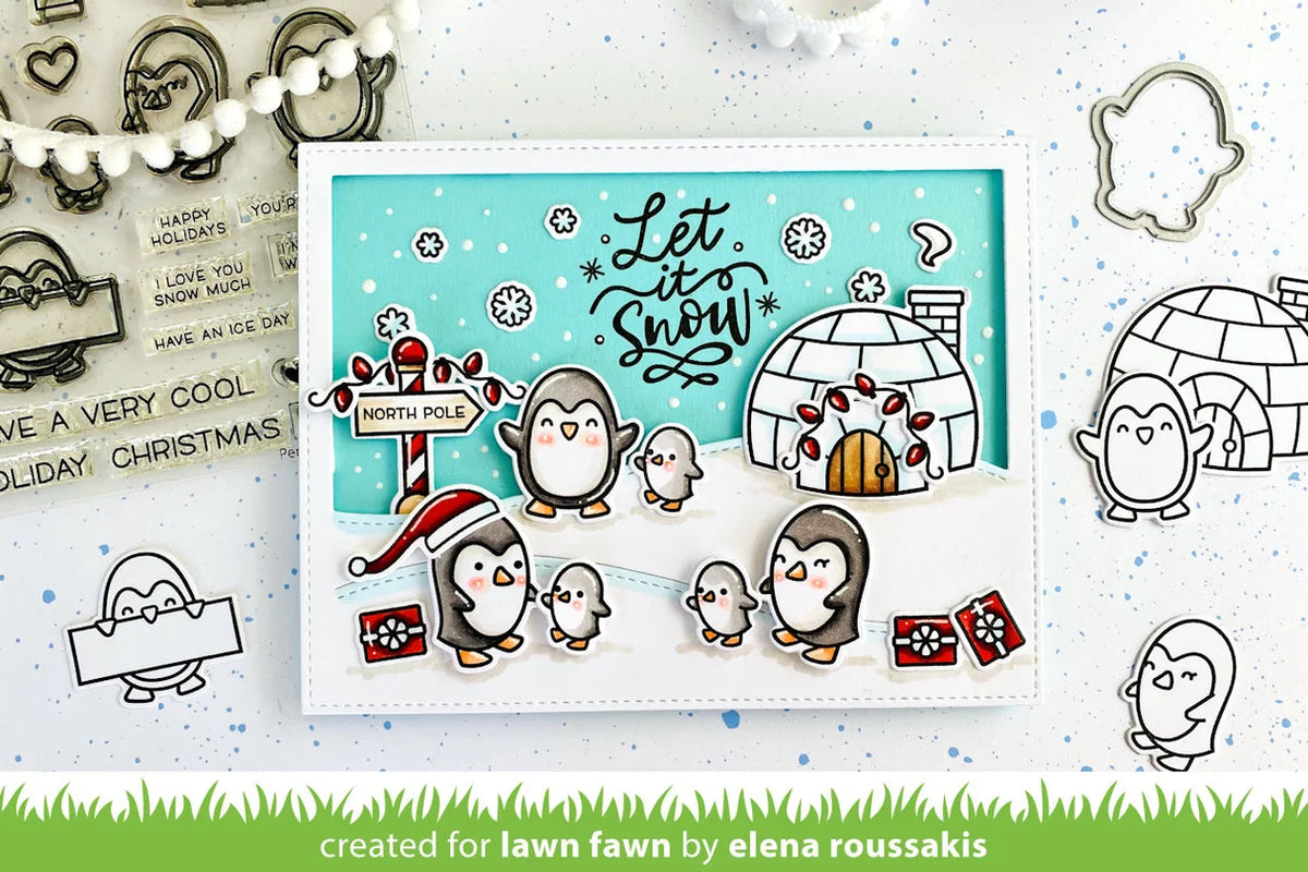 Penguin Party - Stamp
