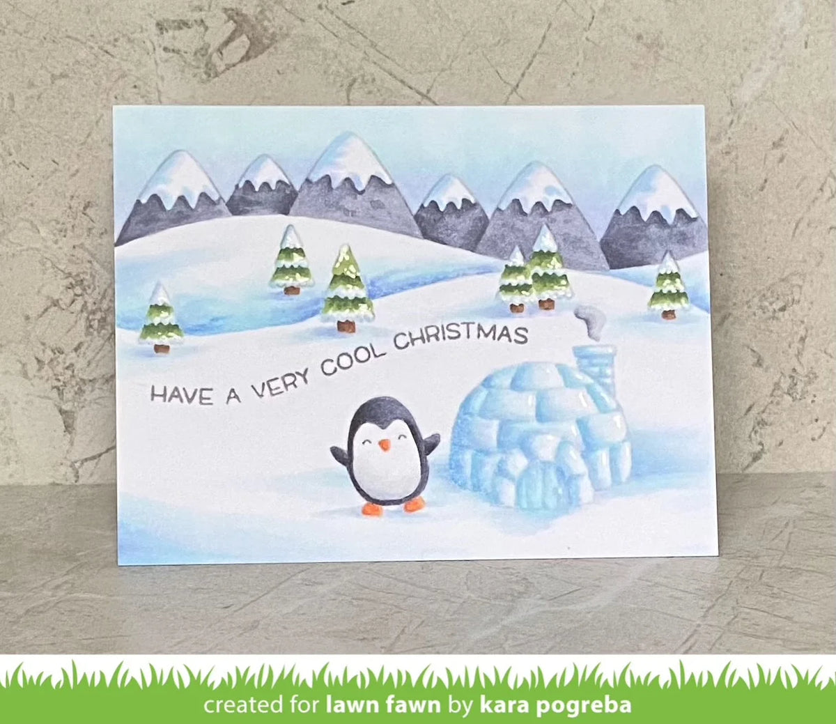 Penguin Party - Stamp