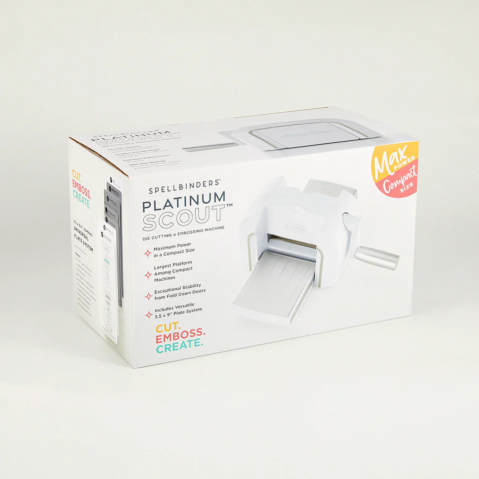 Platinum Scout Die Cutting Machine - White