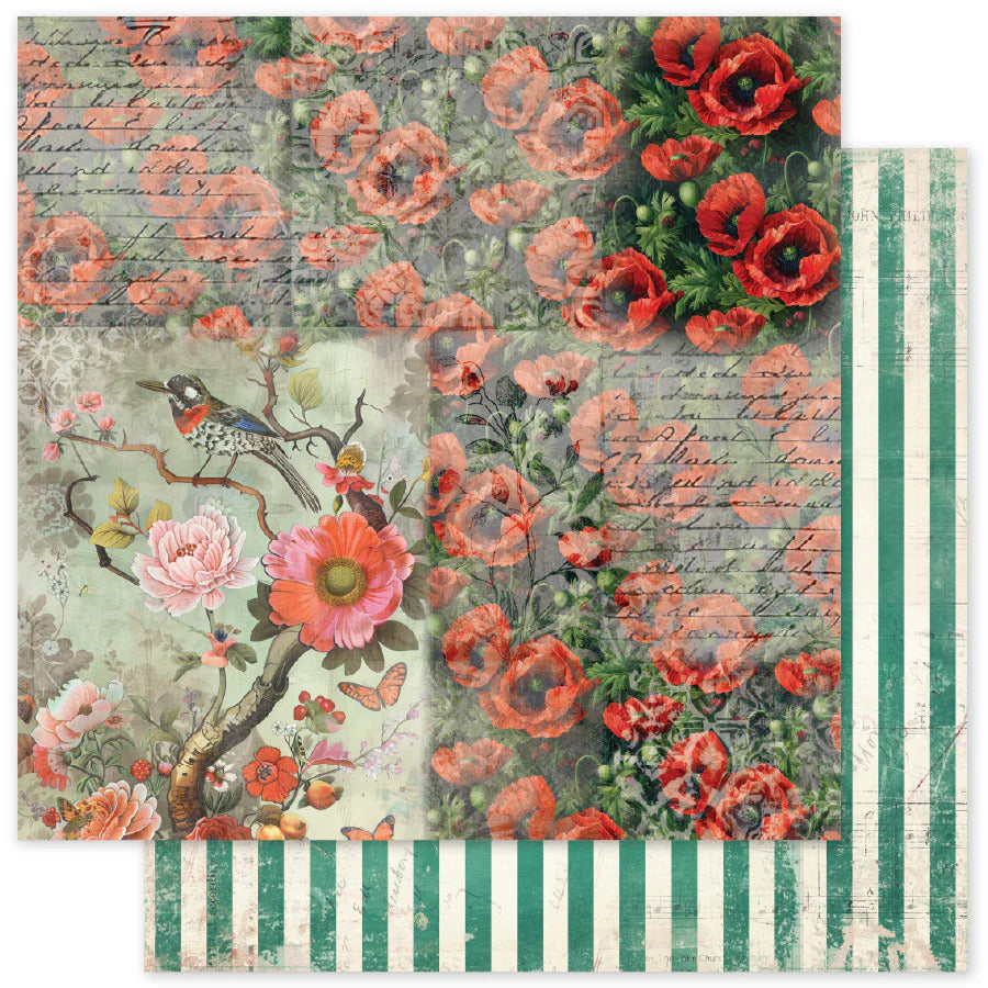 Portraits In Blooms - Basic B - 12x12 Pattern Paper